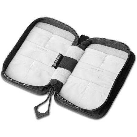 Wandrd Memory Card Case - etui na karty pamięci (8x slot SD, 2x slot SSD, czarne) - środek
